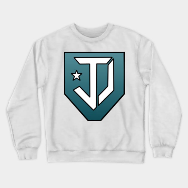 Justice Democrats Shield Crewneck Sweatshirt by RockyHay